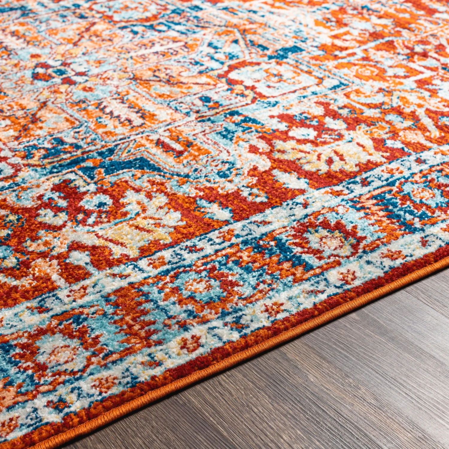 Artistic Weavers Ohsan Floral Medallion Area Rug 8 Artistic Weavers Ohsan Floral Medallion Area Rug - Image 8