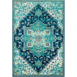 Artistic Weavers Padma Traditional Teal Area Rug 21 Artistic Weavers Padma Traditional Teal Area Rug -Artistic Weavers Padma Traditional Teal Area Rug 2