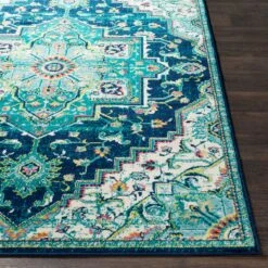 Artistic Weavers Padma Traditional Teal Area Rug 22 Artistic Weavers Padma Traditional Teal Area Rug -Artistic Weavers Padma Traditional Teal Area Rug 3