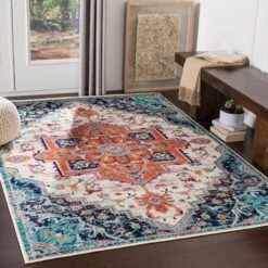 Artistic Weavers Padma Traditional Teal Area Rug 23 Artistic Weavers Padma Traditional Teal Area Rug -Artistic Weavers Padma Traditional Teal Area Rug 4