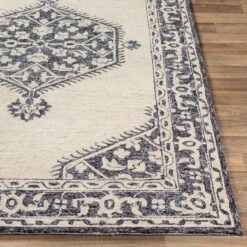 Artistic Weavers Penjani Handmade Persian Medallion Wool Area Rug -Artistic Weavers Penjani Handmade Persian Medallion Wool Area Rug 3