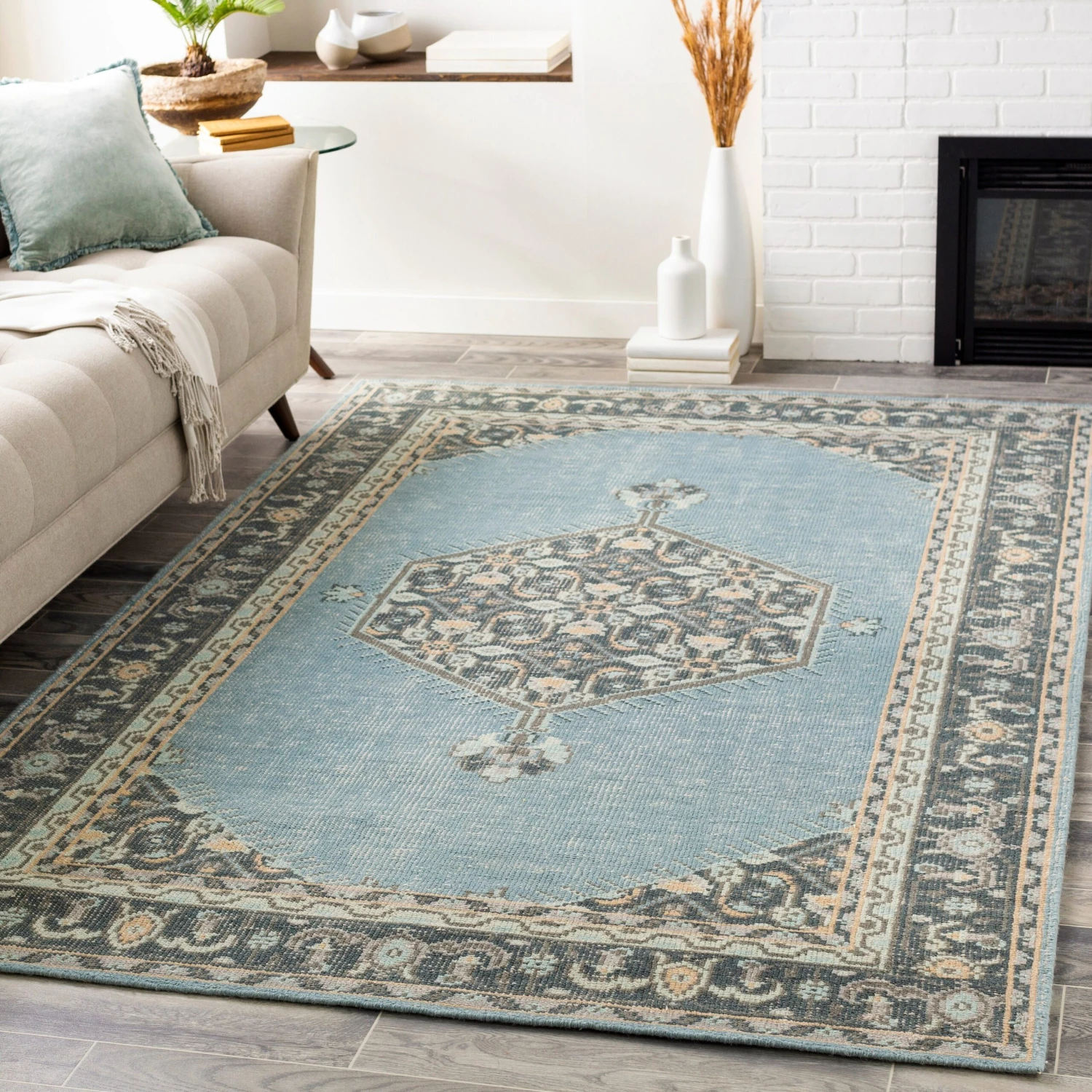 Artistic Weavers Pika Traditional Medallion Area Rug 2 Artistic Weavers Pika Traditional Medallion Area Rug - Image 2