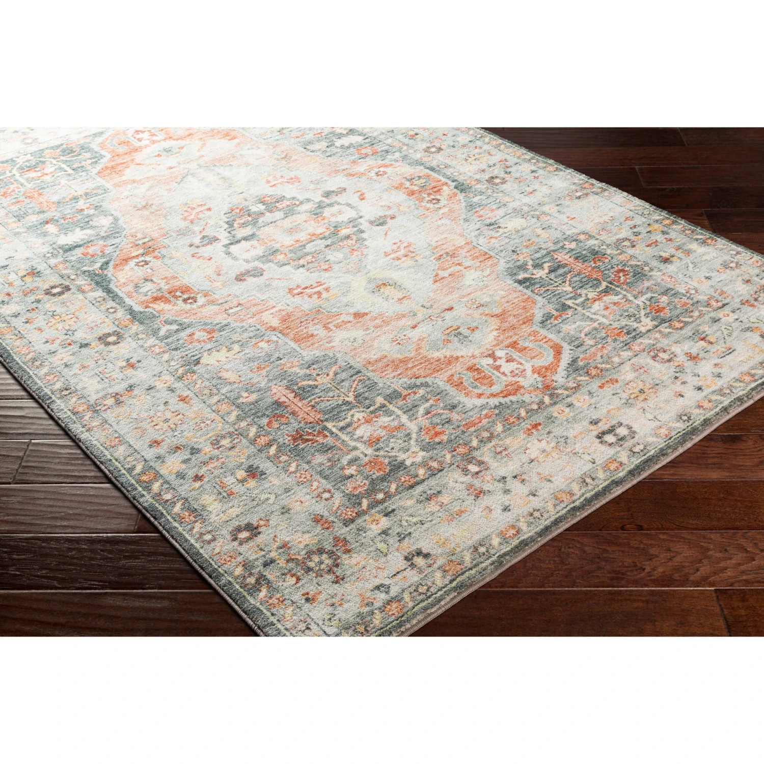 Artistic Weavers Pola Vintage Medallion Printed Area Rug 7 Artistic Weavers Pola Vintage Medallion Printed Area Rug - Image 7