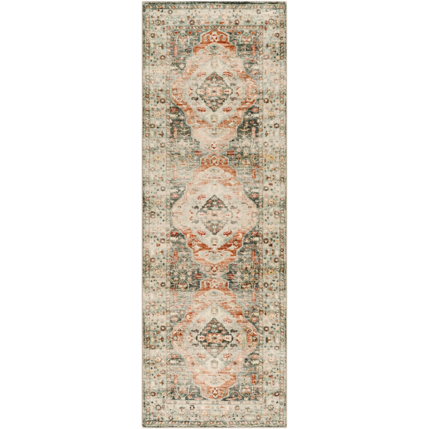 Artistic Weavers Pola Vintage Medallion Printed Area Rug 1 Artistic Weavers Pola Vintage Medallion Printed Area Rug
