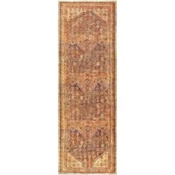 Artistic Weavers Prabhu Traditional Medallion Machine Washable Area Rug