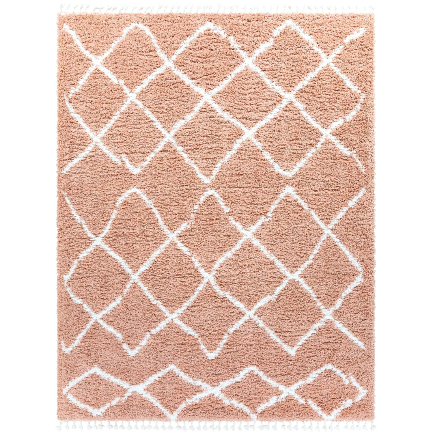 Artistic Weavers Racine Bohemian Diamond Shag Area Rug 3 Artistic Weavers Racine Bohemian Diamond Shag Area Rug - Image 3