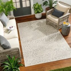 Artistic Weavers Ravello Animal Spots Indoor/ Outdoor Area Rug -Artistic Weavers Ravello Animal Spots Indoor Outdoor Area Rug 4