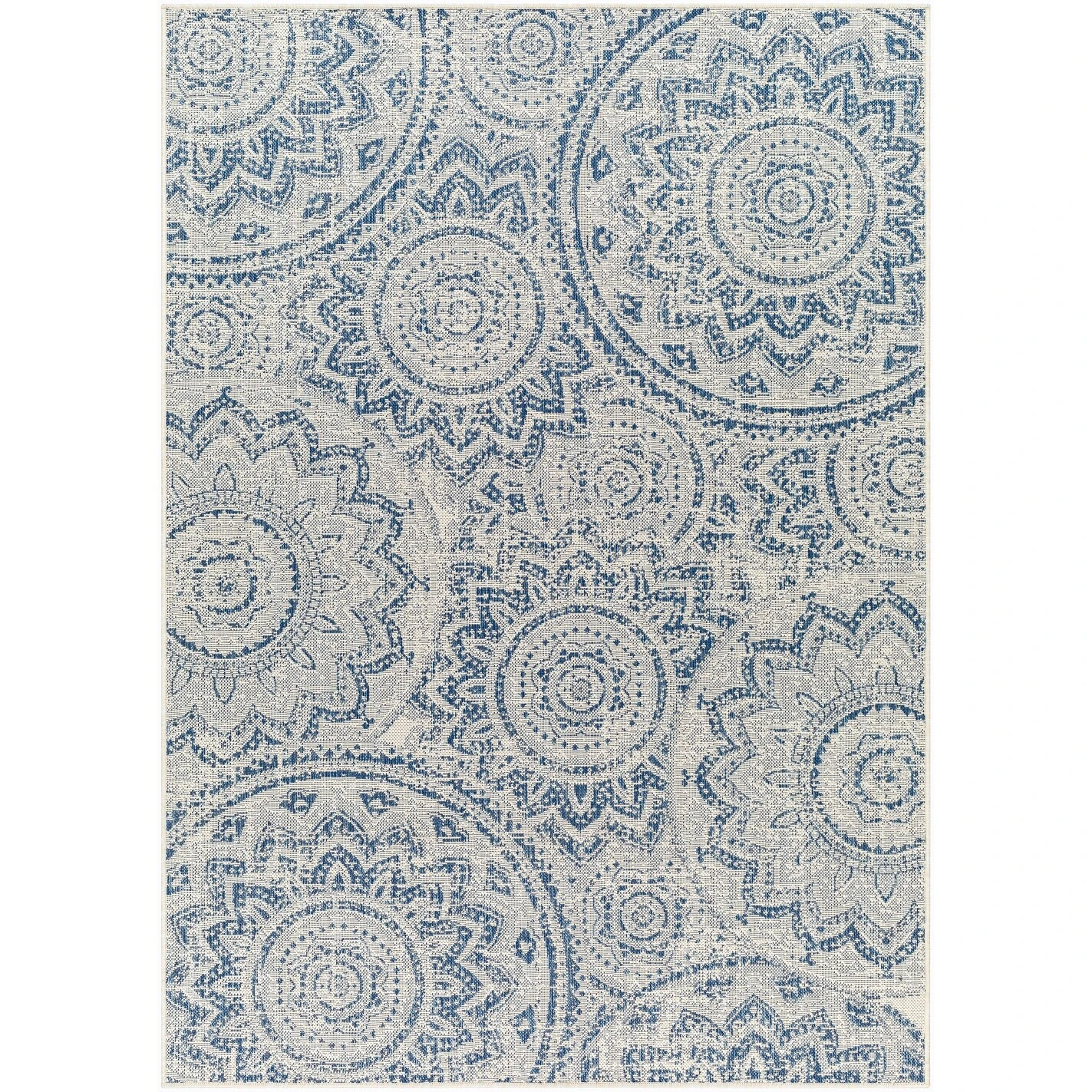 Artistic Weavers Ravello Transitional Floral Indoor/ Outdoor Area Rug 3 Artistic Weavers Ravello Transitional Floral Indoor/ Outdoor Area Rug - Image 3