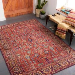 Artistic Weavers Rawle Traditional Floral Printed Area Rug