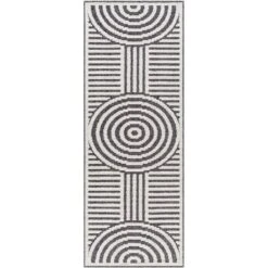 Artistic Weavers Remi Mod Stripe Machine Washable Area Rug