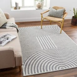 Artistic Weavers Remi Mod Stripe Machine Washable Area Rug -Artistic Weavers Remi Mod Stripe Machine Washable Area Rug 4