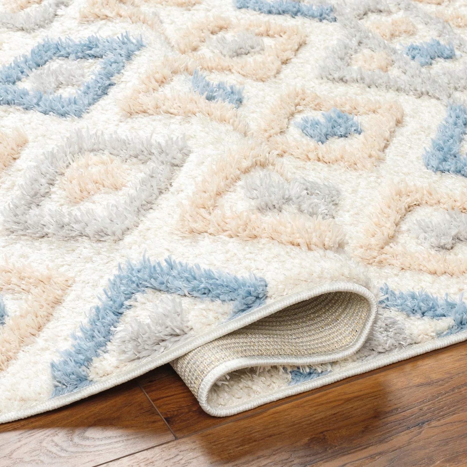 Artistic Weavers Rodos Transitional Diamond Plush Area Rug 8 Artistic Weavers Rodos Transitional Diamond Plush Area Rug - Image 8