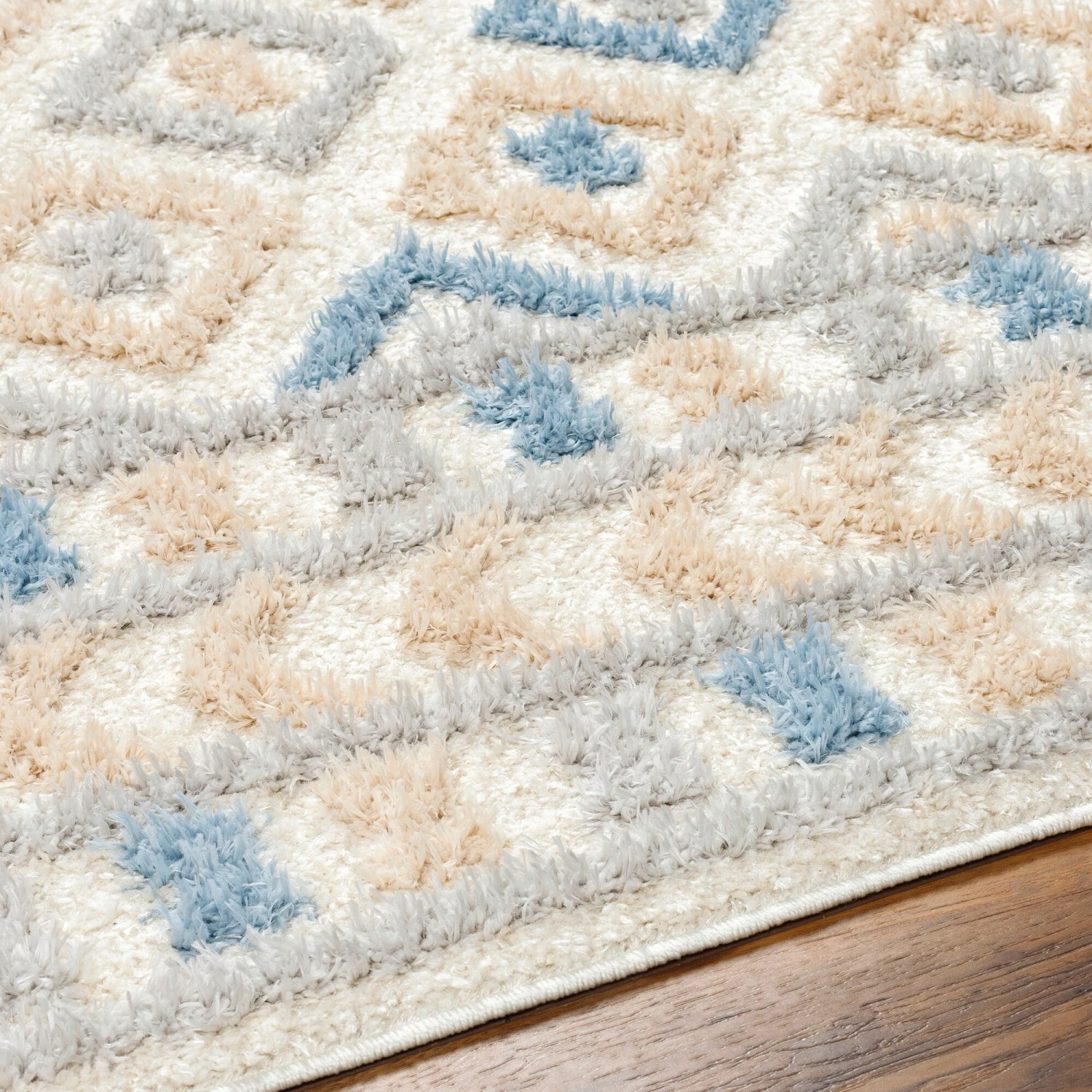 Artistic Weavers Rodos Transitional Diamond Plush Area Rug 9 Artistic Weavers Rodos Transitional Diamond Plush Area Rug - Image 9