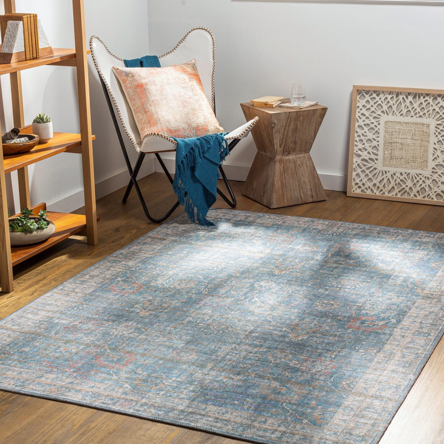 Artistic Weavers Salima Traditional Vintage Machine Washable Area Rug 2 Artistic Weavers Salima Traditional Vintage Machine Washable Area Rug - Image 2