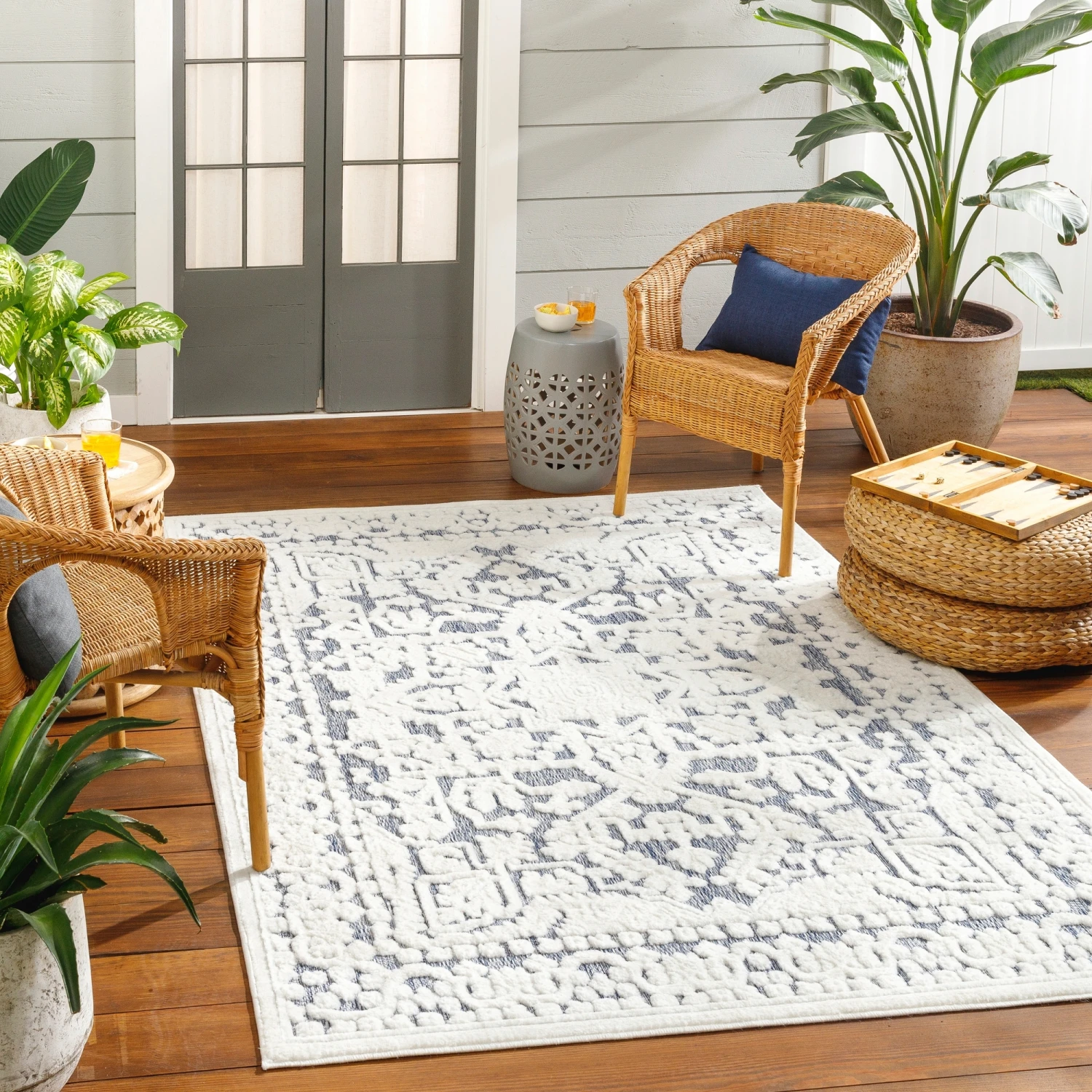 Artistic Weavers San Diego Classic Indoor / Outdoor Area Rug 2 Artistic Weavers San Diego Classic Indoor / Outdoor Area Rug - Image 2