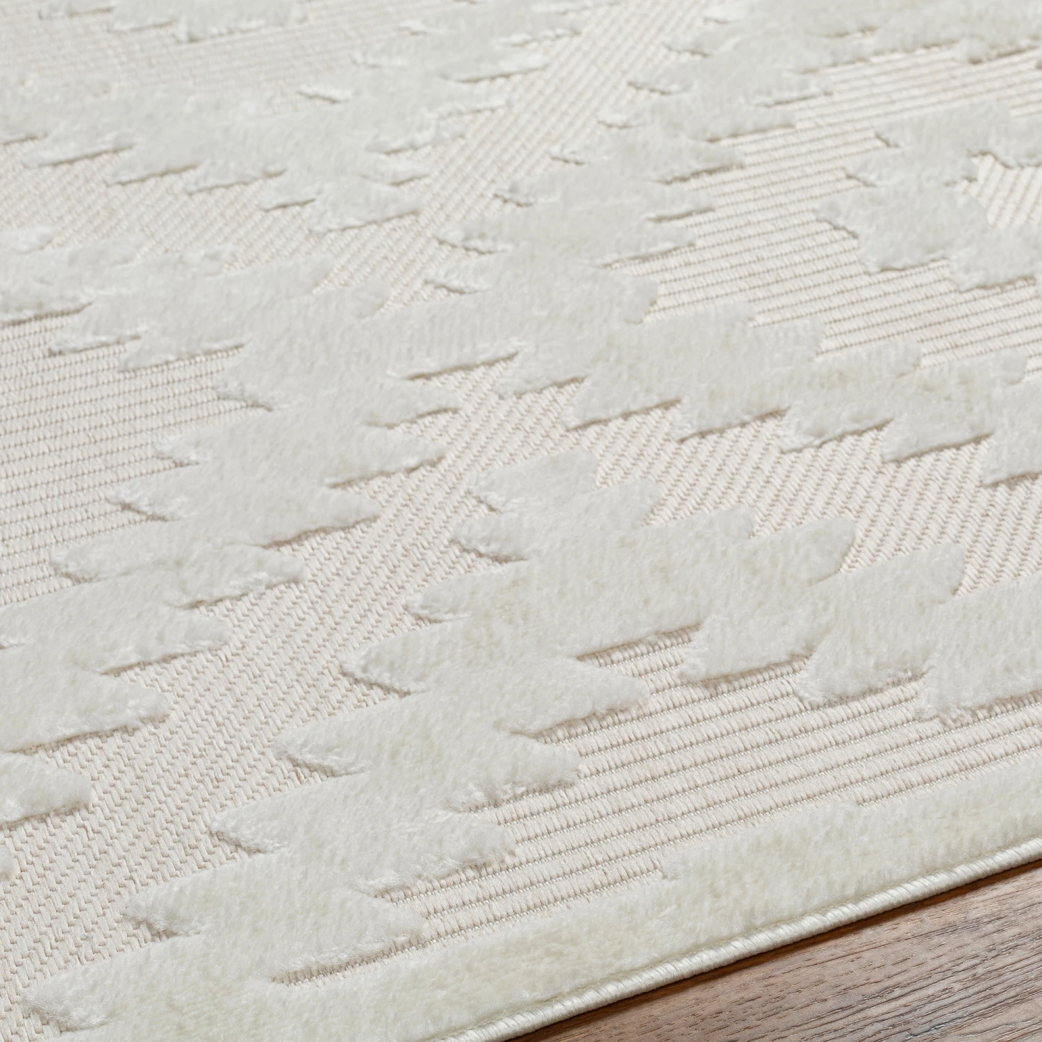 Artistic Weavers San Diego Indoor/ Outdoor Neutral Diamond Area Rug 6 Artistic Weavers San Diego Indoor/ Outdoor Neutral Diamond Area Rug - Image 6