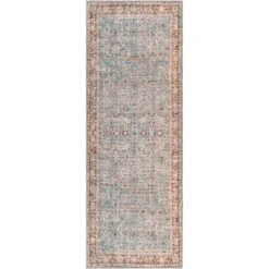 Artistic Weavers Sanjay Persian Floral Printed Machine Washable Area Rug