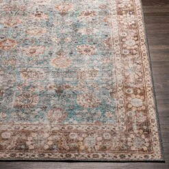 Artistic Weavers Sanjay Persian Floral Printed Machine Washable Area Rug -Artistic Weavers Sanjay Persian Floral Printed Machine Washable Area Rug 3