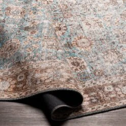 Artistic Weavers Sanjay Persian Floral Printed Machine Washable Area Rug -Artistic Weavers Sanjay Persian Floral Printed Machine Washable Area Rug 6