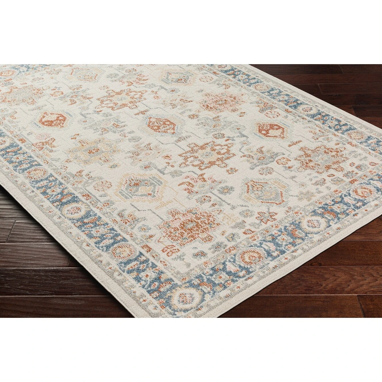 Artistic Weavers Santana Floral Machine Washable Area Rug 8 Artistic Weavers Santana Floral Machine Washable Area Rug - Image 8