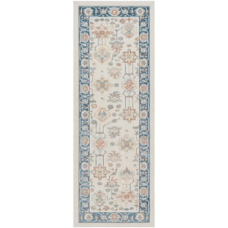 Artistic Weavers Santana Floral Machine Washable Area Rug 1 Artistic Weavers Santana Floral Machine Washable Area Rug