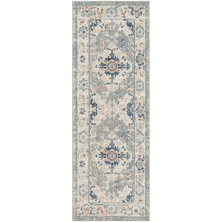 Artistic Weavers Santana Medallion Machine Washable Area Rug 1 Artistic Weavers Santana Medallion Machine Washable Area Rug
