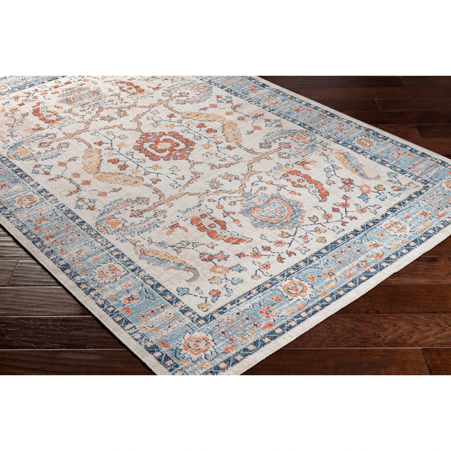 Artistic Weavers Satchmo Indoor/ Outdoor Distressed Floral Area Rug 7 Artistic Weavers Satchmo Indoor/ Outdoor Distressed Floral Area Rug - Image 7