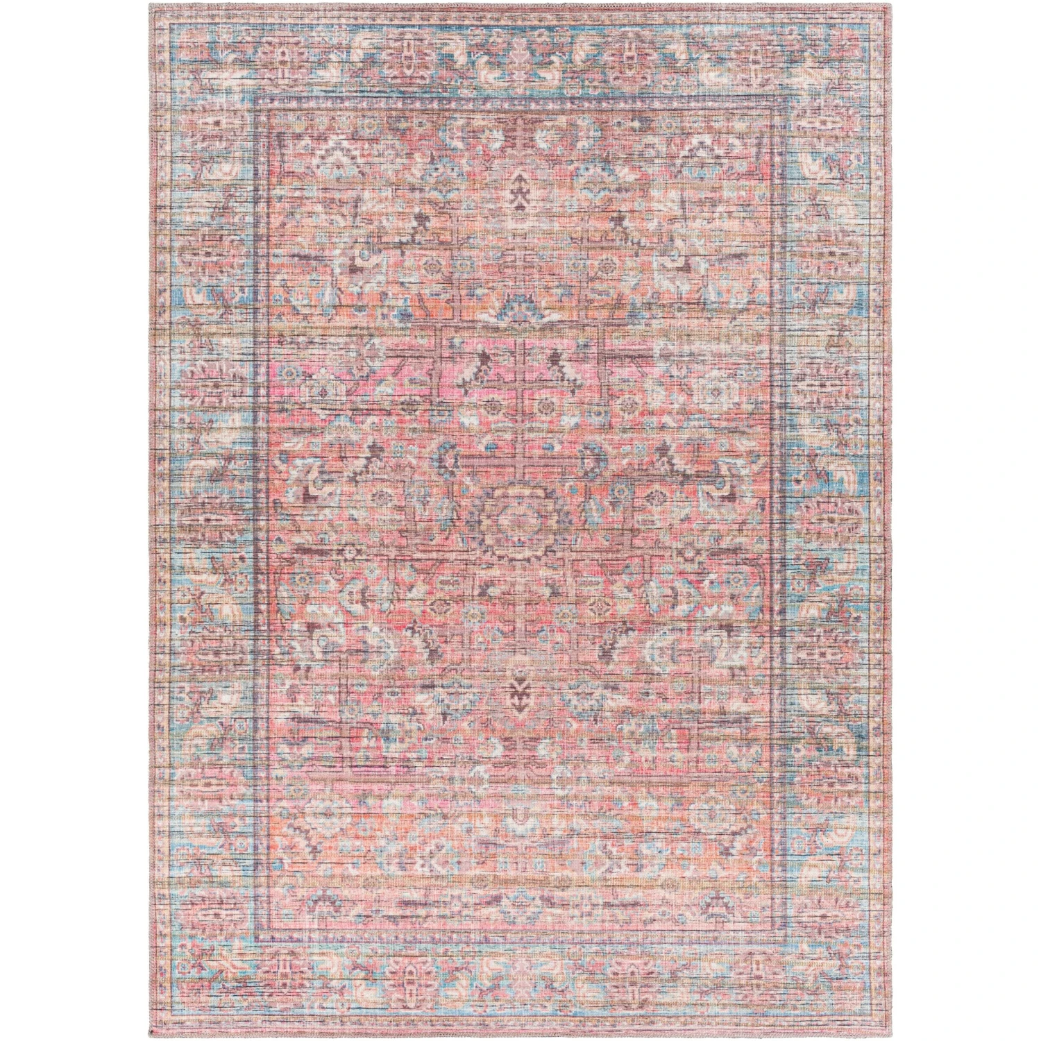 Artistic Weavers Seema Traditional Medallion Machine Washable Area Rug 3 Artistic Weavers Seema Traditional Medallion Machine Washable Area Rug - Image 3