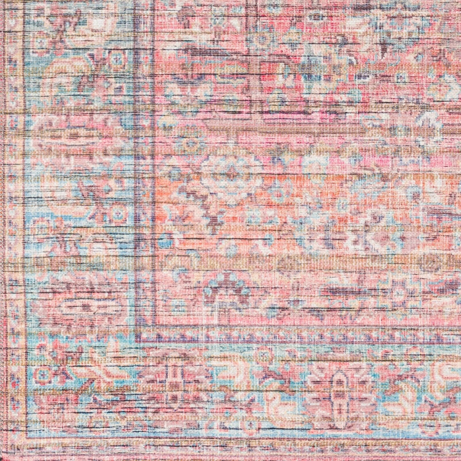 Artistic Weavers Seema Traditional Medallion Machine Washable Area Rug 9 Artistic Weavers Seema Traditional Medallion Machine Washable Area Rug - Image 9