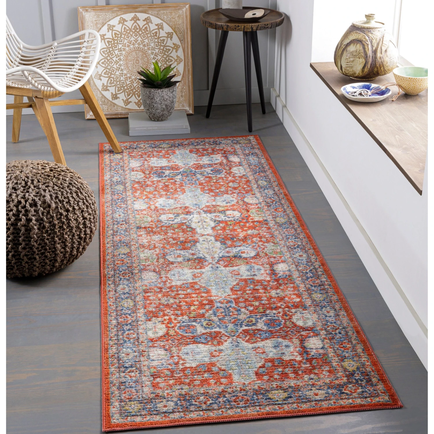Artistic Weavers Shadi Persian Machine Washable Area Rug 1 Artistic Weavers Shadi Persian Machine Washable Area Rug