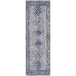 Artistic Weavers Silvia Vintage Medallion Printed Machine Washable Area Rug