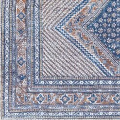 Artistic Weavers Silvia Vintage Medallion Printed Machine Washable Area Rug -Artistic Weavers Silvia Vintage Medallion Printed Area Rug 7