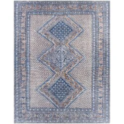 Artistic Weavers Silvia Vintage Medallion Printed Machine Washable Area Rug -Artistic Weavers Silvia Vintage Medallion Printed Area Rug 8