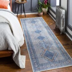 Artistic Weavers Silvia Vintage Medallion Printed Machine Washable Area Rug -Artistic Weavers Silvia Vintage Medallion Printed Area Rug 9