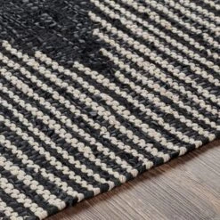 Artistic Weavers Soundtrack Rustic Leather/Cotton Handmade Area Rug -Artistic Weavers Soundtrack Rustic Leather Cotton Handmade Area Rug 4