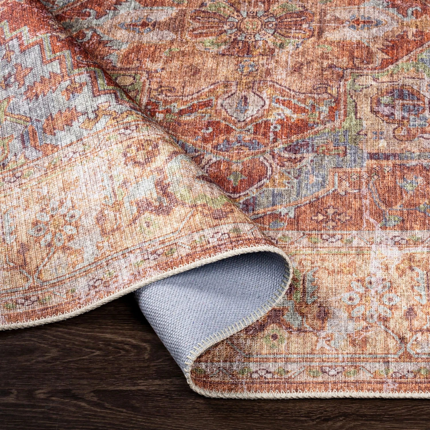 Artistic Weavers Tala Vintage Machine Washable Area Rug 8 Artistic Weavers Tala Vintage Machine Washable Area Rug - Image 8