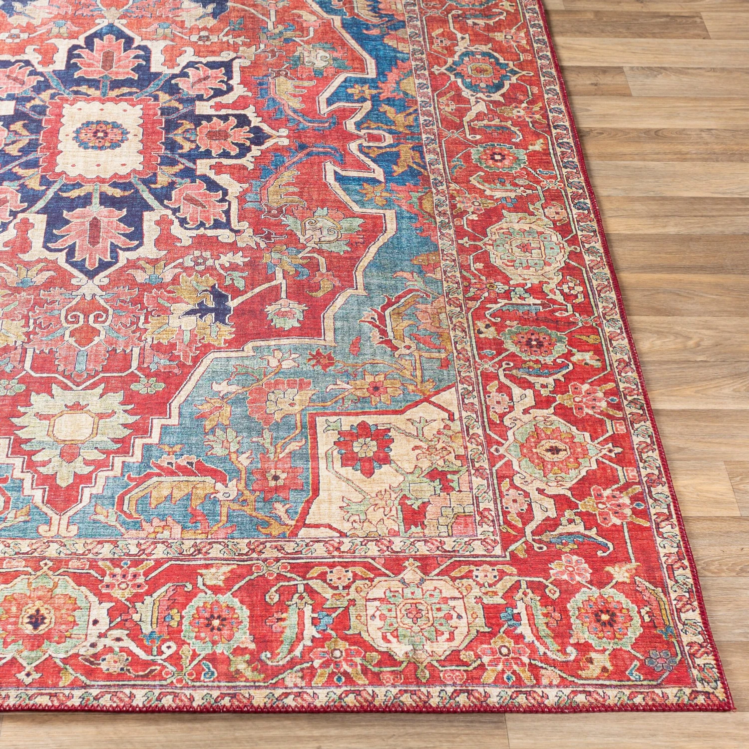 Artistic Weavers Flynt Vintage Persian Area Rug 4 Artistic Weavers Flynt Vintage Persian Area Rug - Image 4