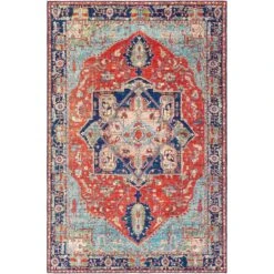 Artistic Weavers Tiersen Vintage Persian Medallion Area Rug 10 Artistic Weavers Tiersen Vintage Persian Medallion Area Rug -Artistic Weavers Tiersen Vintage Persian Medallion Area Rug 2