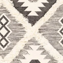 Artistic Weavers Topanga Handmade Wool Scandinavian Tassel Area Rug -Artistic Weavers Topanga Handmade Wool Scandinavian Tassel Area Rug 13