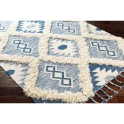 Artistic Weavers Topanga Handmade Wool Scandinavian Tassel Area Rug -Artistic Weavers Topanga Handmade Wool Scandinavian Tassel Area Rug 16