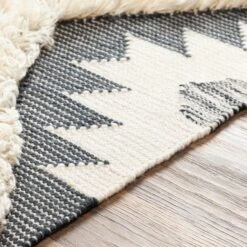 Artistic Weavers Topanga Handmade Wool Scandinavian Tassel Area Rug -Artistic Weavers Topanga Handmade Wool Scandinavian Tassel Area Rug 18