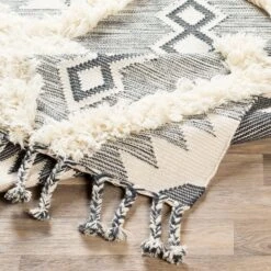 Artistic Weavers Topanga Handmade Wool Scandinavian Tassel Area Rug -Artistic Weavers Topanga Handmade Wool Scandinavian Tassel Area Rug 19
