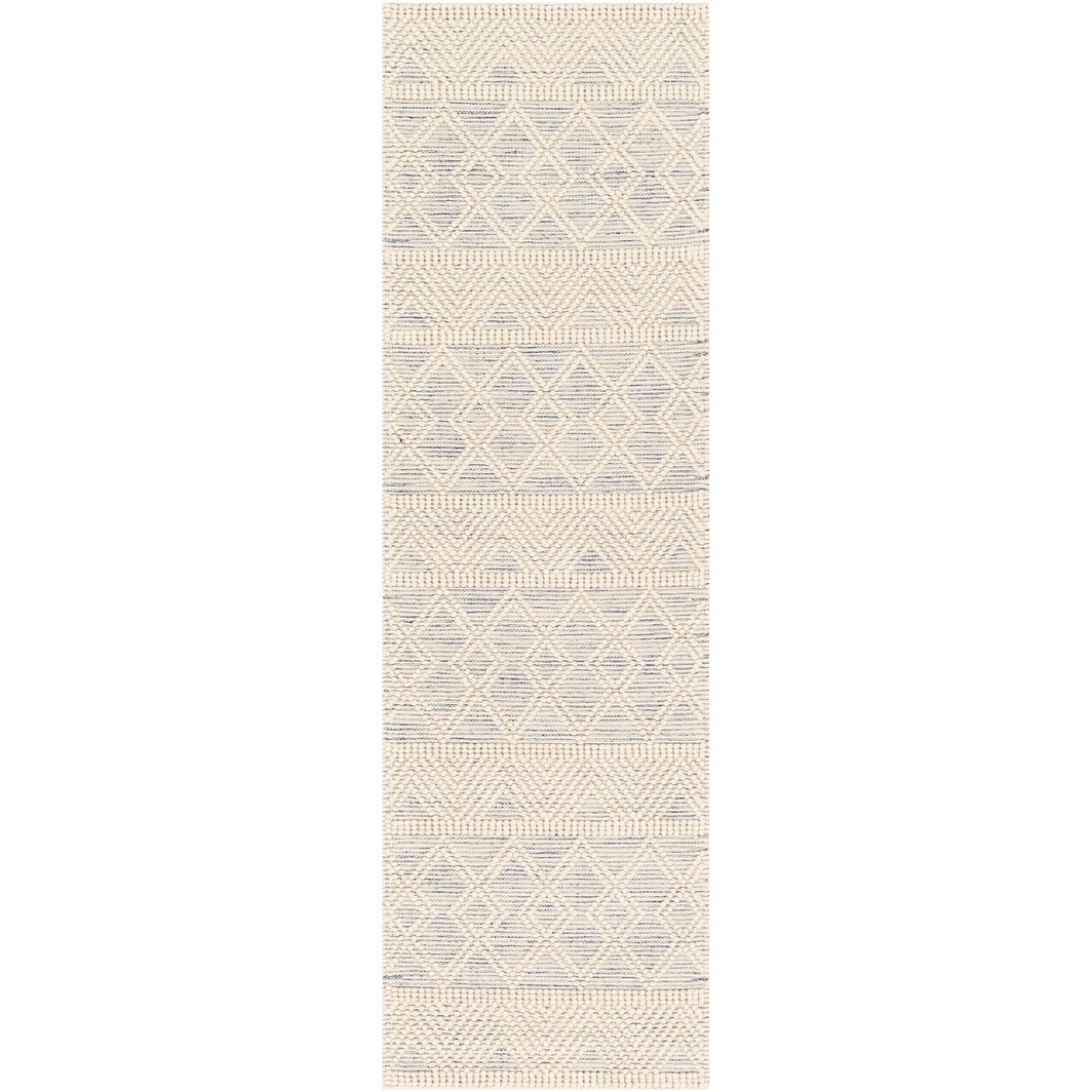 Artistic Weavers Torin Handmade Ivory/Blue Rustic Wool Area Rug 1 Artistic Weavers Torin Handmade Ivory/Blue Rustic Wool Area Rug