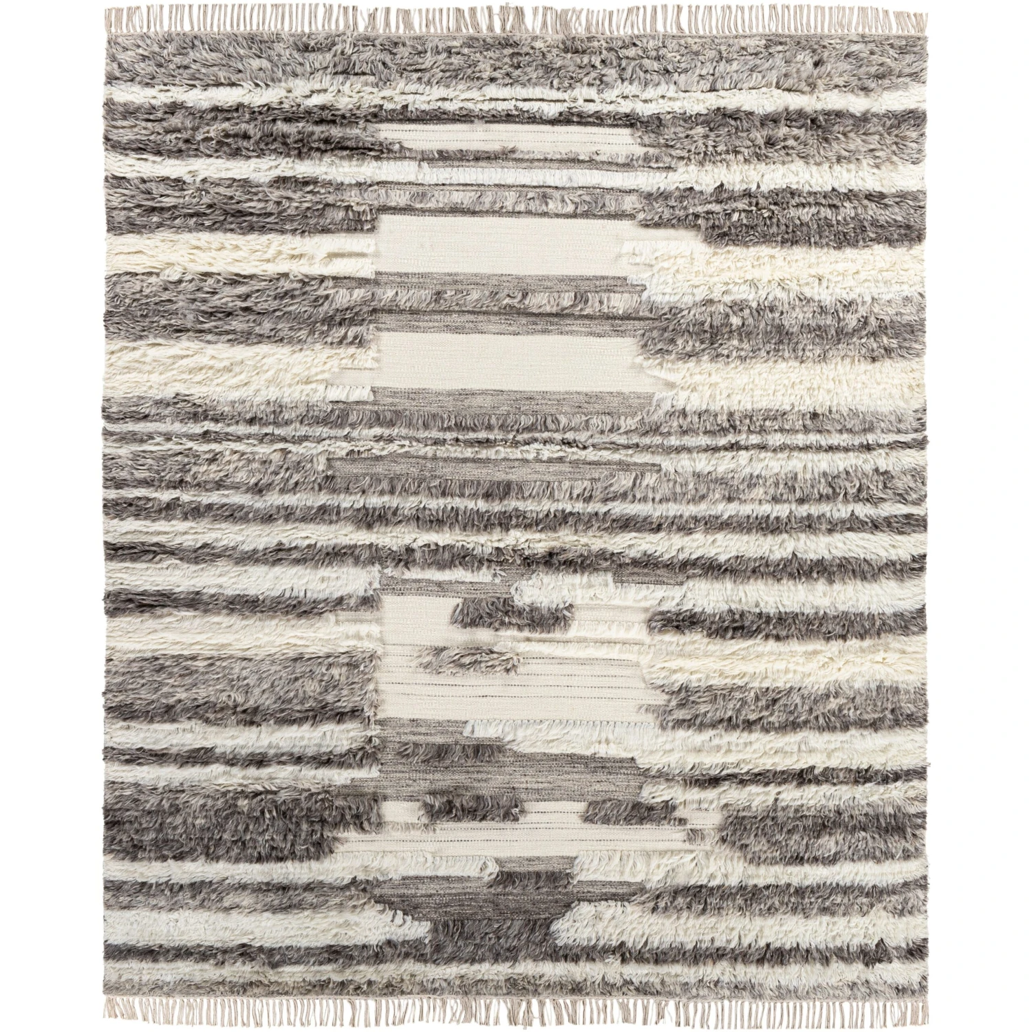 Artistic Weavers Tripoli Abstract Hand-woven Wool Shag Area Rug 16 Artistic Weavers Tripoli Abstract Hand-woven Wool Shag Area Rug - Image 16