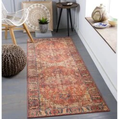 Artistic Weavers Uska Persian Machine Washable Area Rug