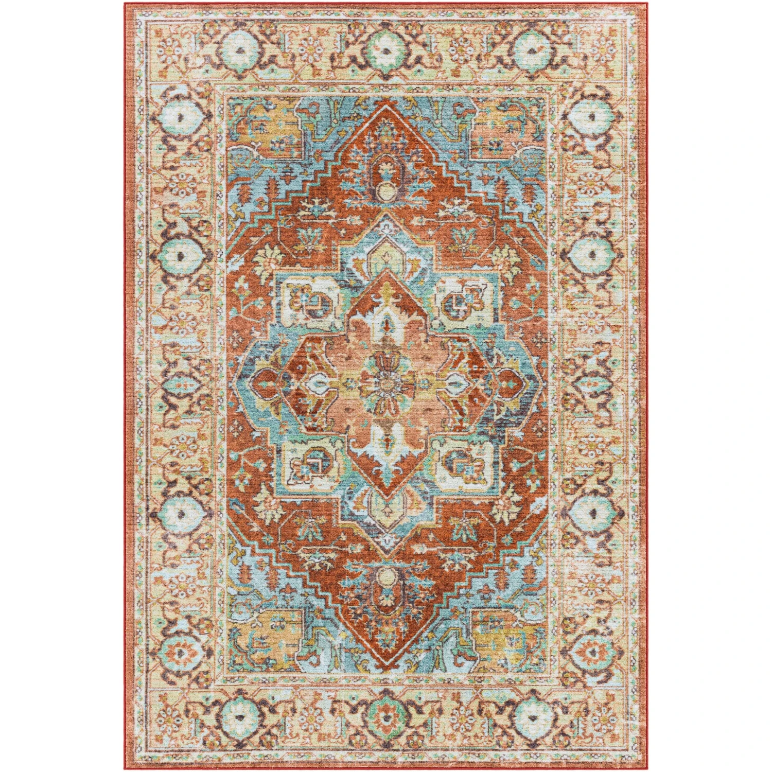 Artistic Weavers Uttara Persian Machine Washable Area Rug 3 Artistic Weavers Uttara Persian Machine Washable Area Rug - Image 3