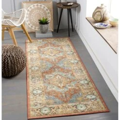 Artistic Weavers Uttara Persian Machine Washable Area Rug