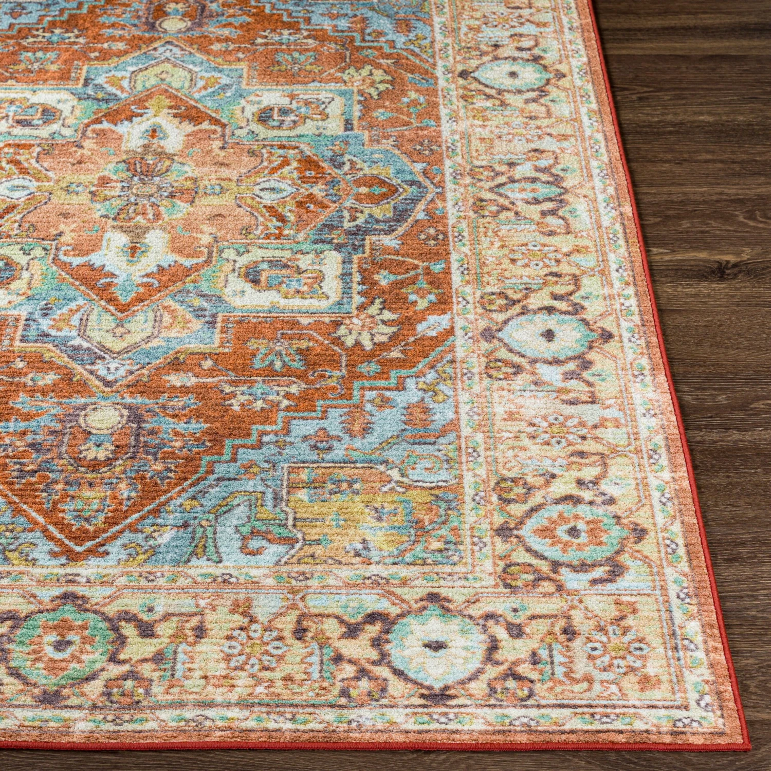 Artistic Weavers Uttara Persian Machine Washable Area Rug 4 Artistic Weavers Uttara Persian Machine Washable Area Rug - Image 4