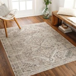 Artistic Weavers Verninac Distressed Medallion Printed Washable Rug 33 Artistic Weavers Verninac Distressed Medallion Printed Washable Rug -Artistic Weavers Verninac Distressed Medallion Printed Washable Rug 13