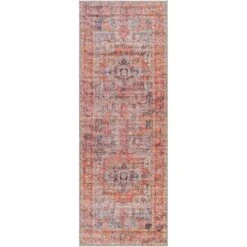 Artistic Weavers Veshna Traditional Medallion Machine Washable Area Rug